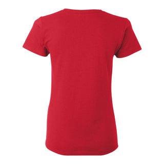 New Jersey Institute of Technology Basic Block Short Sleeve Women's T-Shirt - Red