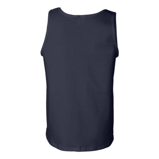 Marquette University Golden Eagles Arch Logo Tank Top - Navy