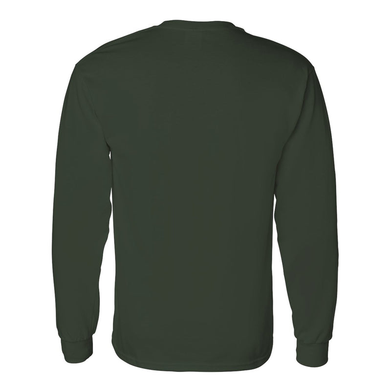 Bemidji State Beavers Arch Logo Long Sleeve T Shirt - Forest