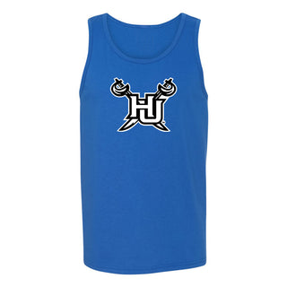 Hampton University Pirates Primary Logo Tank Top - Royal