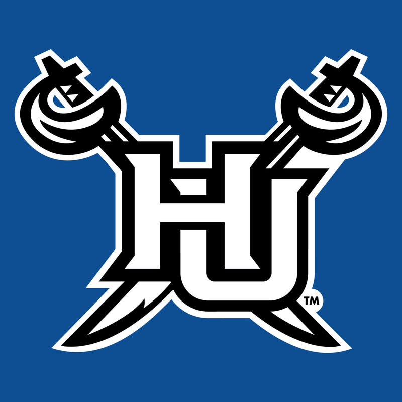 Hampton University Pirates Primary Logo Short Sleeve T-Shirt - Royal