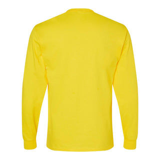 Michigan CFP National Champions 23 Helmet Circle Long Sleeve - Athletic Yellow