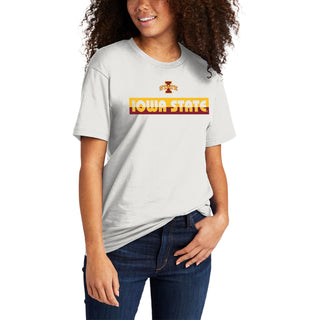 Iowa State Split Bar NLA T-Shirt - White