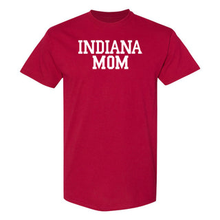 Indiana Mom Basic Block - Cardinal Red