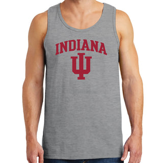 Indiana Hoosiers Arch Logo Tank Top - Sport Grey