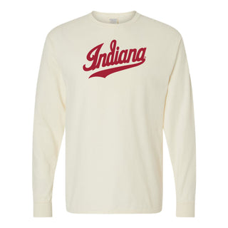 Indiana Script CW Long Sleeve - Parchment