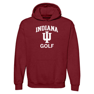 Indiana University Hoosiers Arch Logo Golf Hoodie - Cardinal