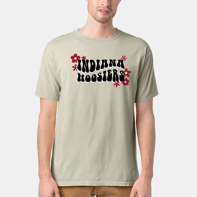 Indiana Groove On CW Garment-Dyed T-Shirt - Parchment