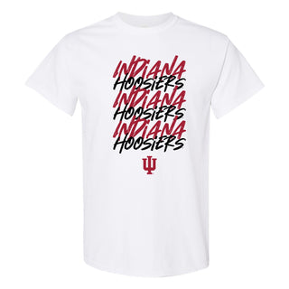 Indiana Marker Repeat T-Shirt - White