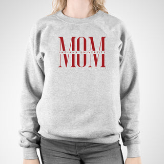 Indiana Classic Mom Crewneck - Sport Grey