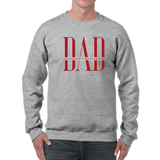 Indiana Classic Dad Crewneck - Sport Grey