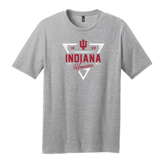 Indiana Arrow Dynamic Blend CVC T-Shirt - Light Heather Grey