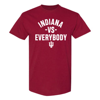 Indiana Vs Everybody T-Shirt - Cardinal