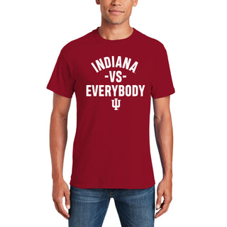 Indiana Vs Everybody T-Shirt - Cardinal