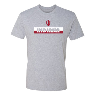 Indiana Split Bar NLA T-Shirt - Heather Grey