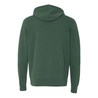 MSU Block S LC Lightweight Zip Hoodie - Alpine Green