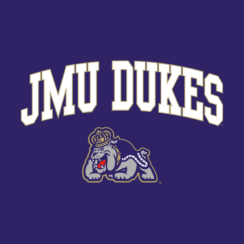 James Madison Arch Logo T-Shirt - Purple