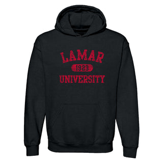 Lamar University Athletic Arch Hoodie - Black