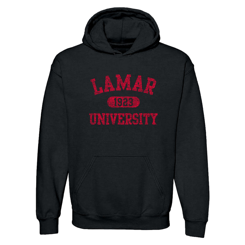 Lamar University Athletic Arch Hoodie - Black