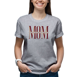 Loyola Chicago Classic Mom T-Shirt - Sport Grey