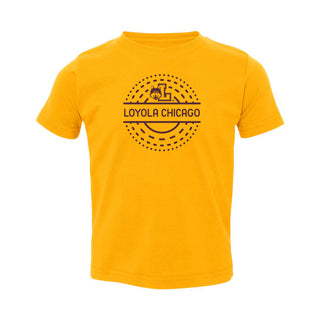 Loyola Chicago Sunny Circle Toddler T-Shirt  - Gold