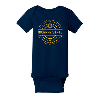 Murray State Sunny Circle Infant Creeper - Navy