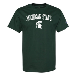 Michigan State Arched Champion SS T-Shirt - Dark Green