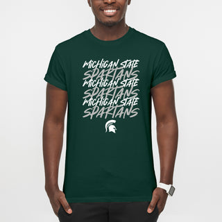 MSU Marker Repeat T-Shirt - Forest