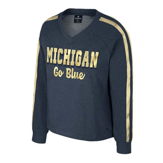 Colosseum Michigan Girls Treasure LS Fleece