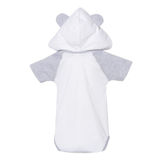 Minneapolis Baseball Script Bear Ears Creeper - White / Heather