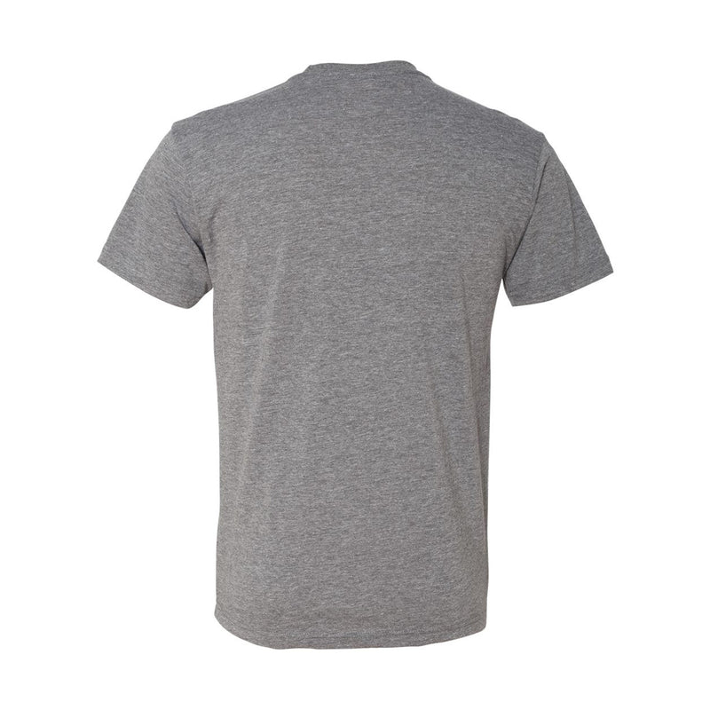 Appalachian State Distressed Wordmark NLA Triblend Short Sleeve T Shirt - Premium Heather