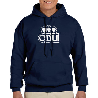 Old Dominion University Monarchs Primary Logo Heavy Blend Hoodie - Navy