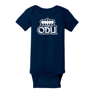 Old Dominion University Monarchs Primary Logo Creeper - Navy