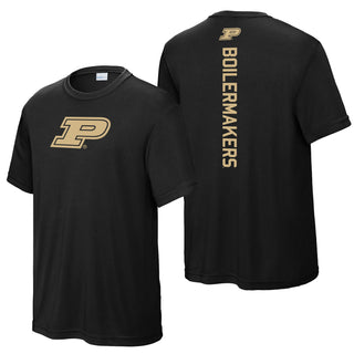 Purdue Novamentum Youth Performance T-Shirt - Black