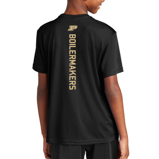 Purdue Novamentum Youth Performance T-Shirt - Black