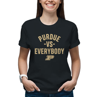 Purdue Vs Everybody T-Shirt - Black