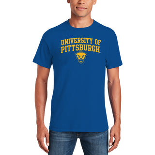 Pittsburgh Panthers Arch Logo T-Shirt - Royal