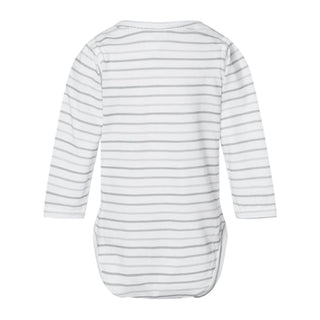 Block M Infant Fine Jersey Long Sleeve Creeper - Shadow Stripe