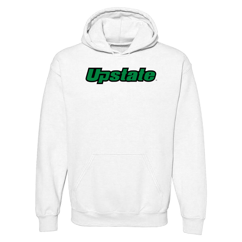 University of South Carolina Upstate Spartans Basic Block Hoodie - White