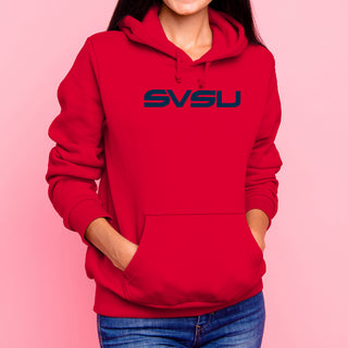 Saginaw Valley State SVSU Cardinals Basic Block Hoodie - Red