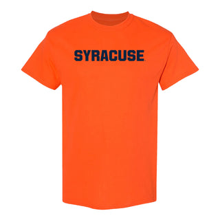 Syracuse Oranges Basic Block T-Shirt - Orange