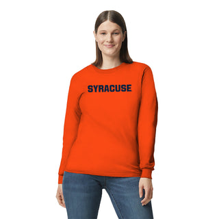 Syracuse Oranges Basic Block Long Sleeve - Orange