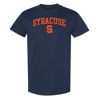 Syracuse Oranges Arch Logo T-Shirt - Navy