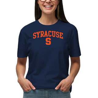 Syracuse Oranges Arch Logo T-Shirt - Navy