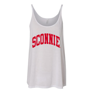 Sconnie Arch Slouchy Tank - White