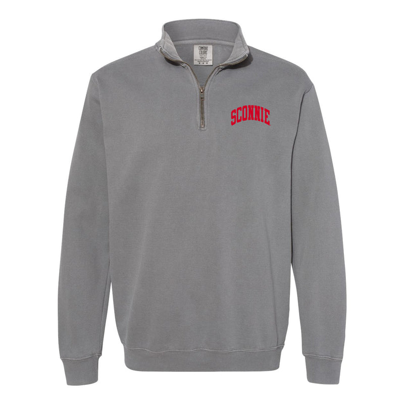 Sconnie Comfort Colors 1/4 Zip - Grey