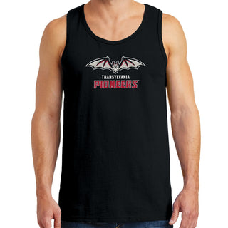 Transylvania University Pioneers Primary Logo Tank Top - Black