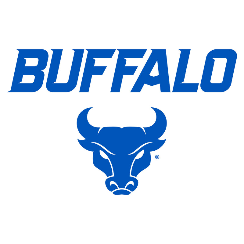 University at Buffalo Bulls Primary Logo Youth Short Sleeve T Shirt - White
