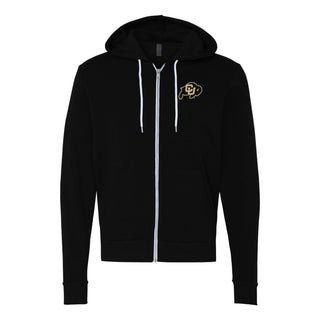 Colorado Primary Logo LC Zip Hoodie - Black