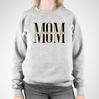 Iowa Classic Mom Crewneck - Sport Grey